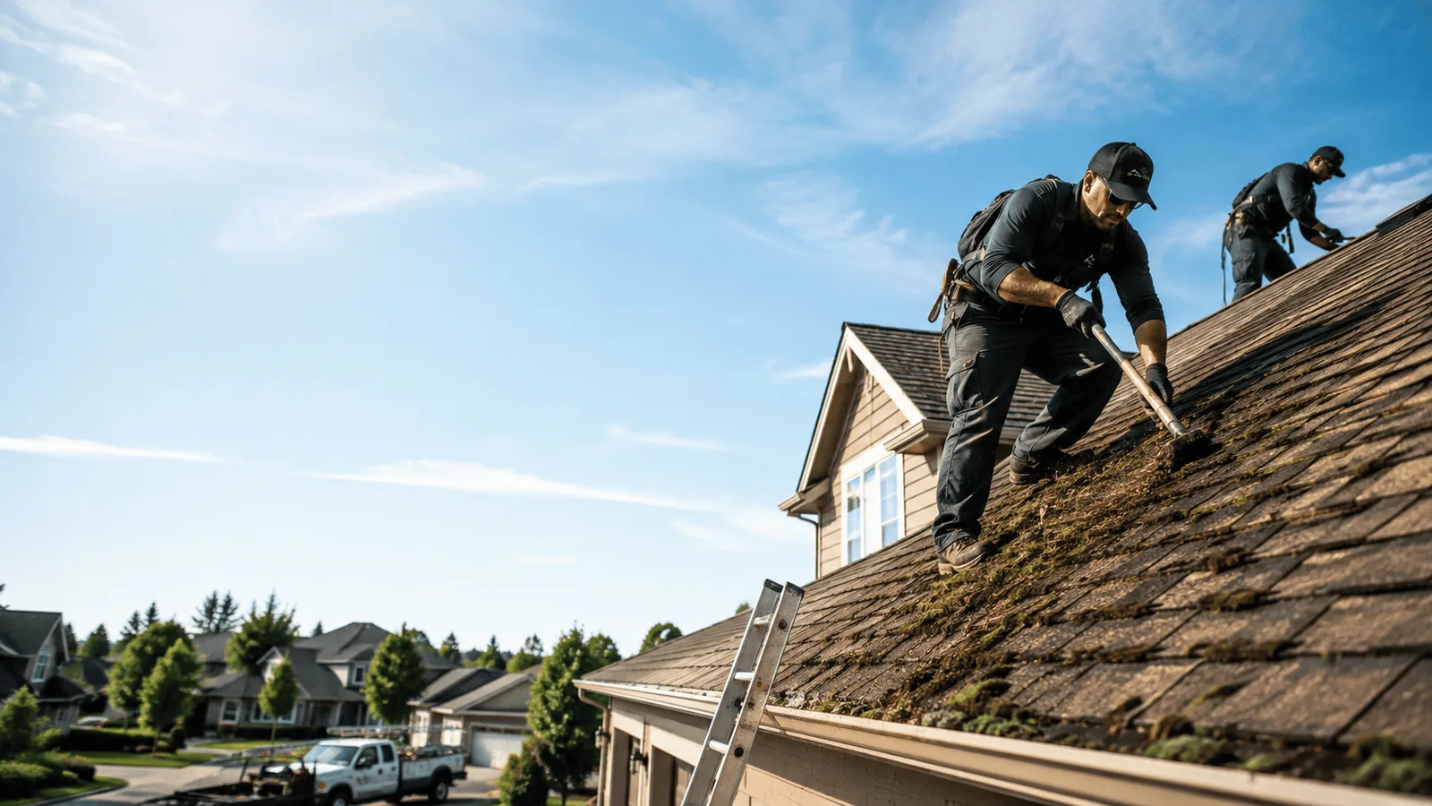 Roof Moss Removal in Sutherlin, VA near me